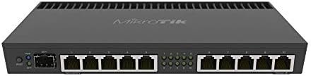 MikroTik RB4011 Ethernet 10-Port Gigabit Router (RB4011iGS+RM)