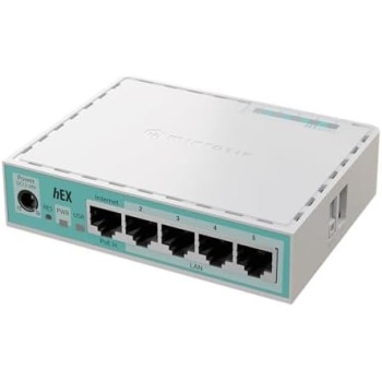Mikrotik - hEX 5 Port Gigabit 512Mb RAM Router (E50UG)