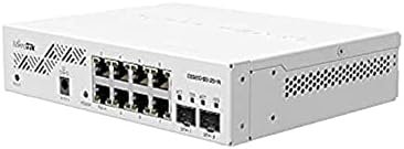 MikroTik - CSS610-8G-2S+in - Cloud Smart Switch 610-8G-2S+in with 8X Gigabit
